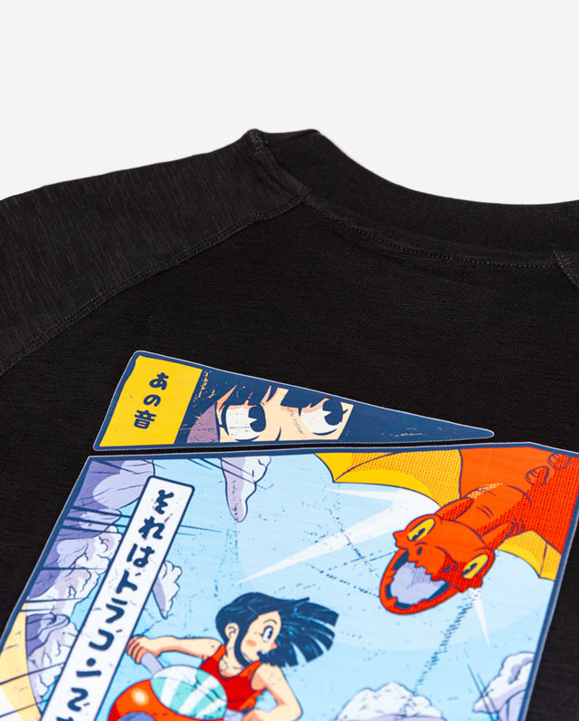Anime Dragon Graphic 100% Cotton Tee