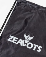 Load image into Gallery viewer, ZEALOTS Drawstring Sports Bag - Black