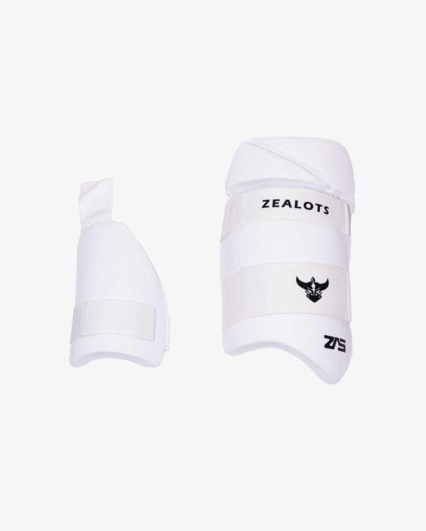 ZEALOTS Quadra Cricket Batting Thigh Pad Set — Main & Inner Thigh Guard | Lightweight Protection