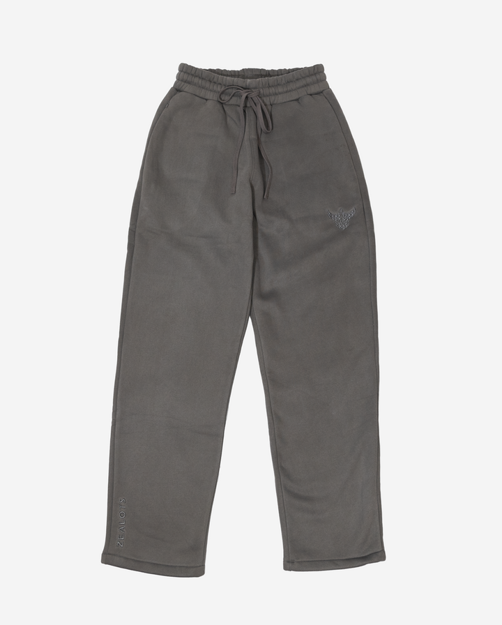 ZEALOTS Retro Luxe Embroidered Joggers