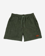 Load image into Gallery viewer, Sage Cord Comfort Shorts - Green