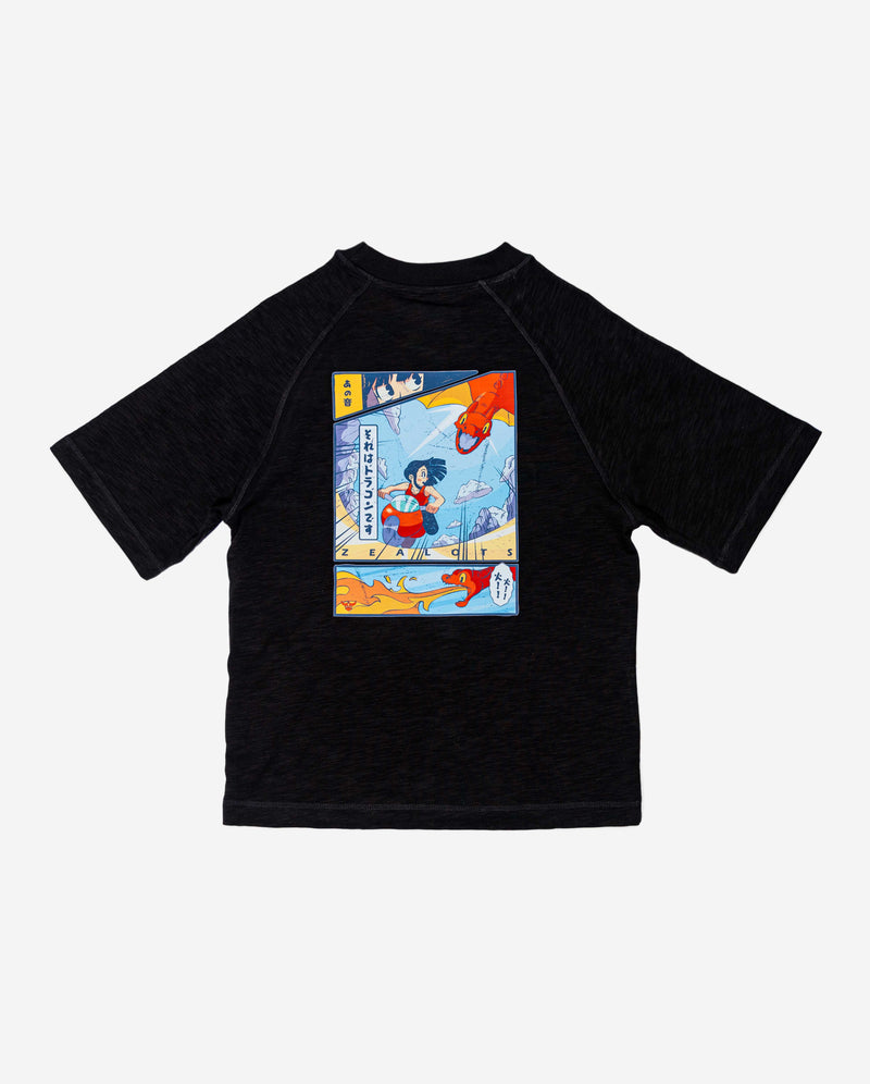 Anime Dragon Graphic 100% Cotton Tee