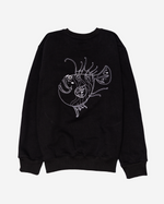 Load image into Gallery viewer, ZEALOTS Premium Embroidered Anglerfish Sweater
