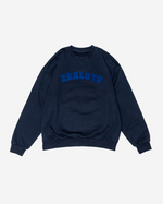 Load image into Gallery viewer, Zealots Signature Navy Crewneck Sweatshirt
