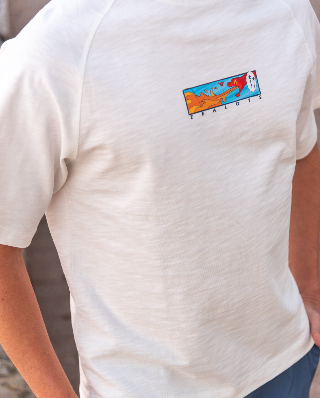 Anime Dragon Graphic 100% Cotton Tee ZEALOTS LABEL