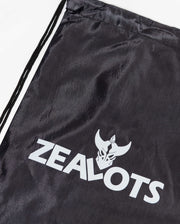 ZEALOTS Drawstring Sports Bag - Black