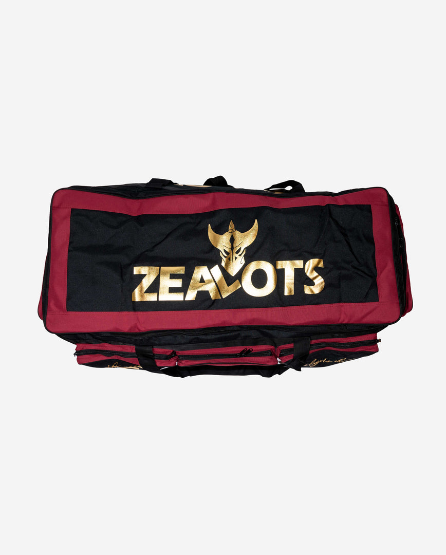 ZEALOTS Thangam 24 Series Large Cricket Kit Bag - Premium Wheeled