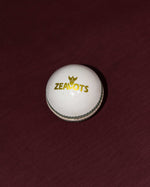 Load image into Gallery viewer, ZEALOTS RoninZ White Ball 2-Piece Cricket Ball
