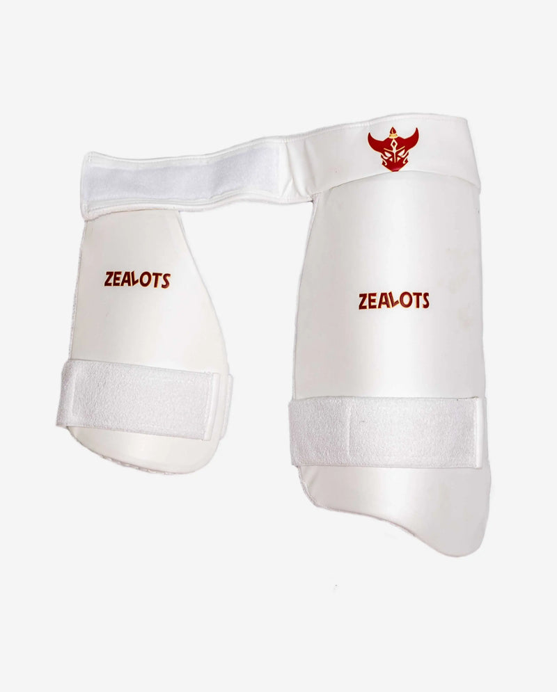 ZEALOTS Thangam Series Batting Thigh Pads - Premium Cricket Protection