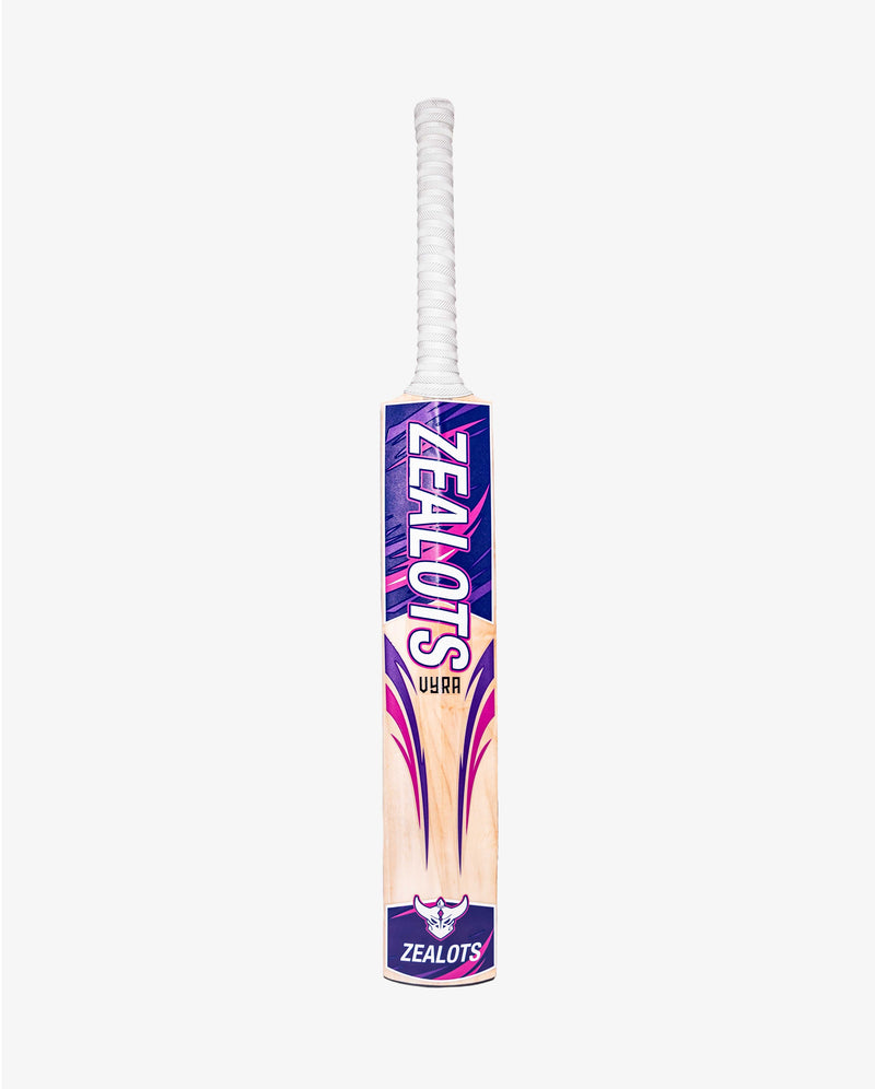 ZEALOTS VYRA English Willow Cricket Bat | Grade A English Willow | Youth