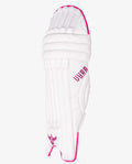 ZEALOTS VYRA Cricket Batting Pads — White/Pink