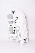 Zealots Quadra Batting Pads – Premium White Lightweight Cricket Leg Guards