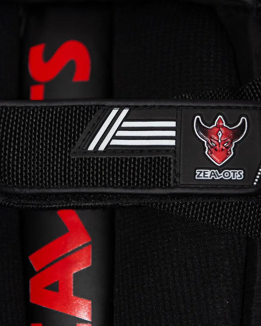SafeGuard Pro Wicket Keeper Pads - Dark Night Series ZEALOTS