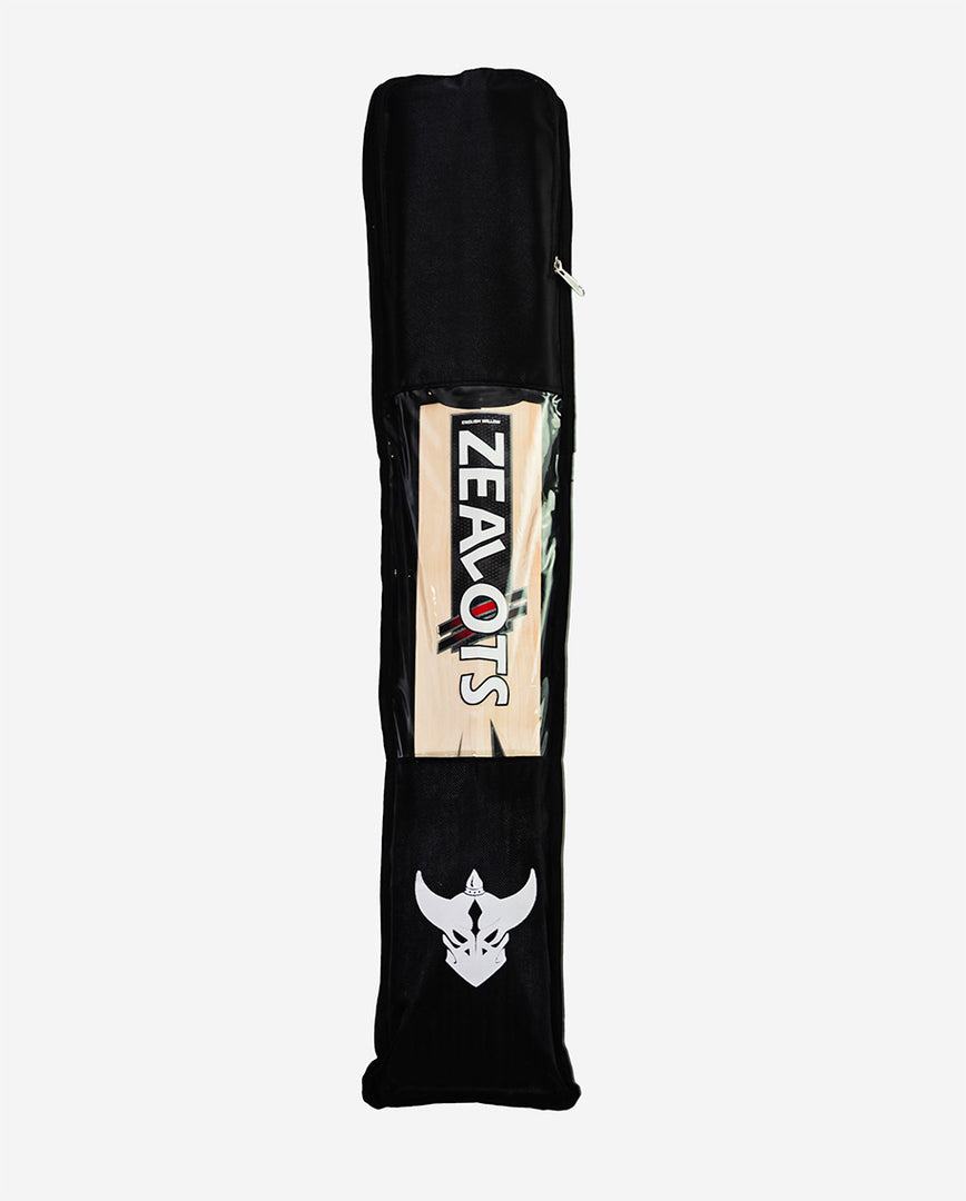 Cricket Bat Cover Bag For Full Size Bat - ZEALOTS Black