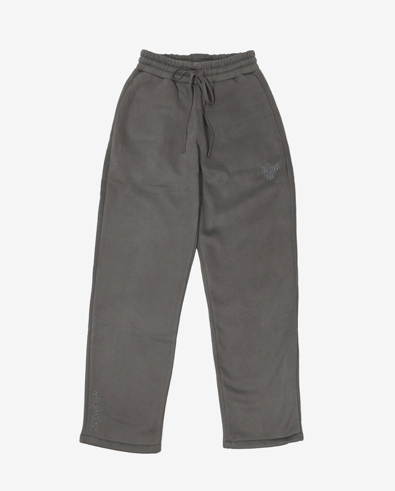 ZEALOTS Retro Luxe Embroidered Joggers