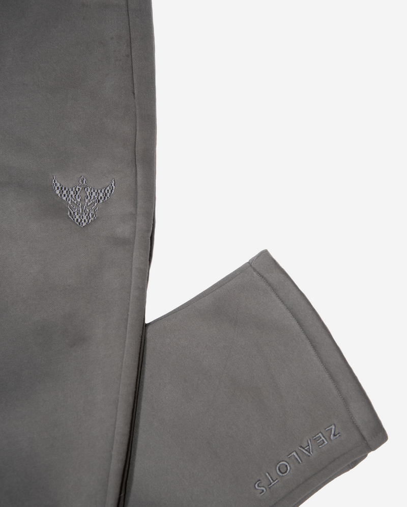 ZEALOTS Retro Luxe Embroidered Joggers