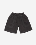 ZEALOTS Premium Embroidered Patch Shorts - Grey