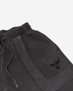Load image into Gallery viewer, ZEALOTS Premium Embroidered Patch Shorts - Grey
