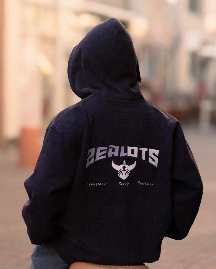 ZEALOTS Embroidered 400 GSM Hoodie
