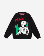 Load image into Gallery viewer, E Door Desert Skeleton Knit Sweater
