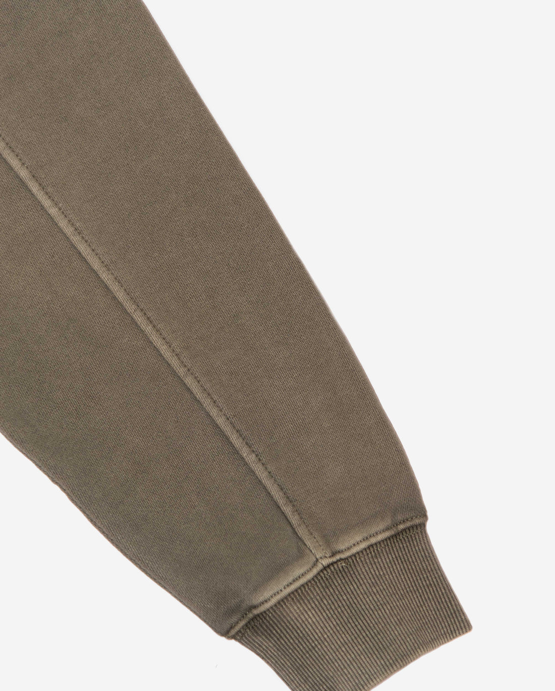 Zealots Luxe Flocked Khaki Crewneck ZEALOTS