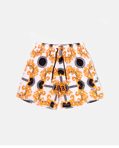 Summer Classic Pattern - Mesh Shorts