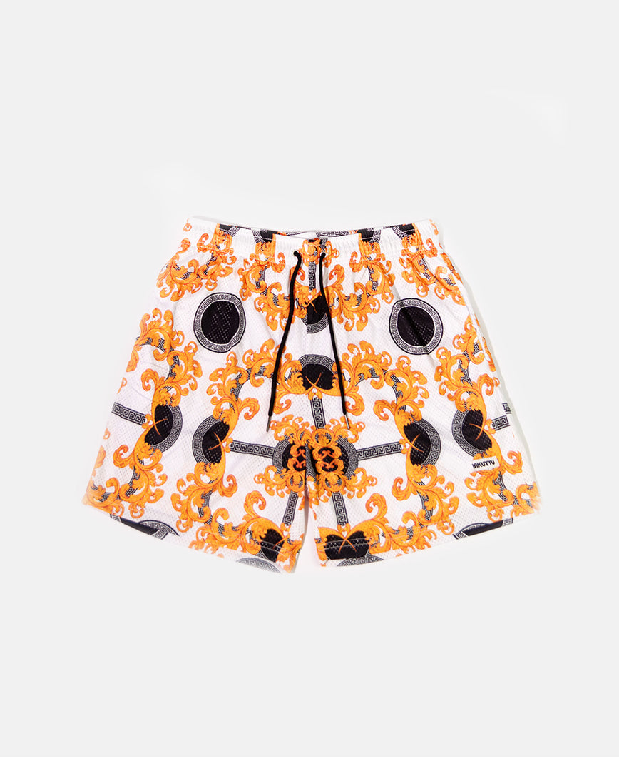 Summer Classic Pattern - Mesh Shorts