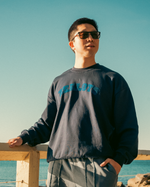 Load image into Gallery viewer, Zealots Signature Navy Crewneck Sweatshirt
