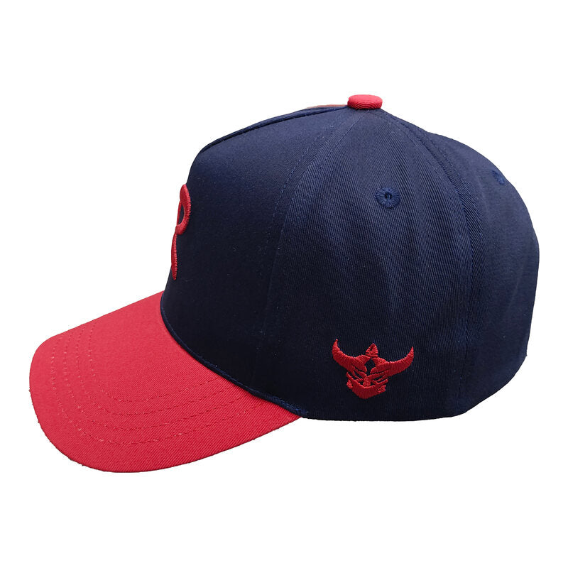 South Hurstville Carss Park Juniors Cricket Club custom 3D puff embroidered flat-brim snapback cap by Zealots Sports